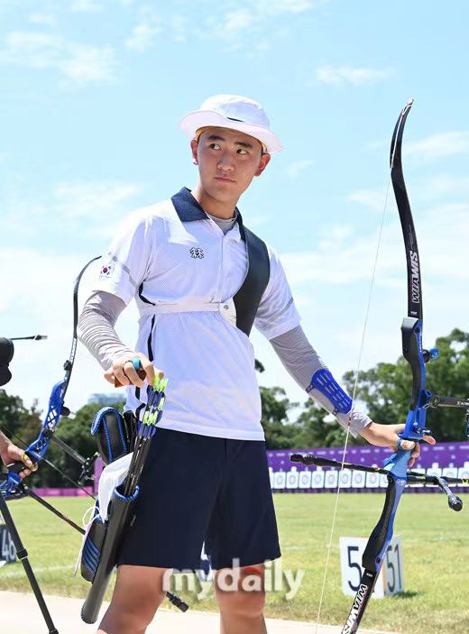 德国选手在射箭比赛中表现出色